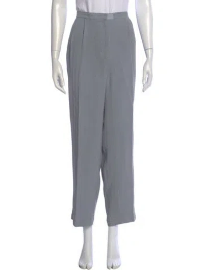 Pre-owned Emanuel By Emanuel Ungaro Straight Leg Pants In Gray