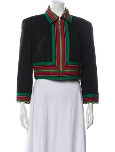 Pre-owned Emanuel By Emanuel Ungaro Striped Jacket In Multi