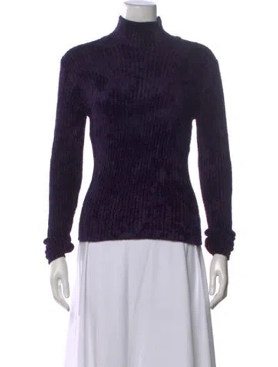 Pre-owned Emanuel By Emanuel Ungaro Vintage Late 1980's - Early 1990's Sweater In Purple