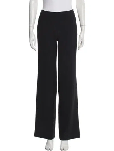 Pre-owned Emanuel By Emanuel Ungaro Wide Leg Pants In Black