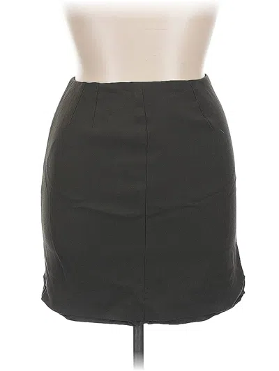 Pre-owned Emanuel Emanuel Ungaro Casual Skirt In Gray