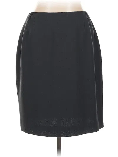 Pre-owned Emanuel Emanuel Ungaro Formal Skirt In Black