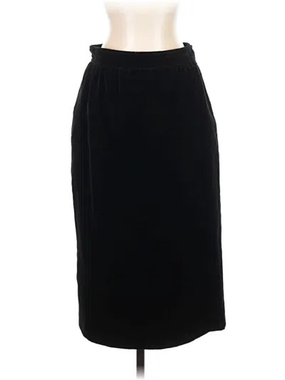 Pre-owned Emanuel Emanuel Ungaro Formal Skirt In Black