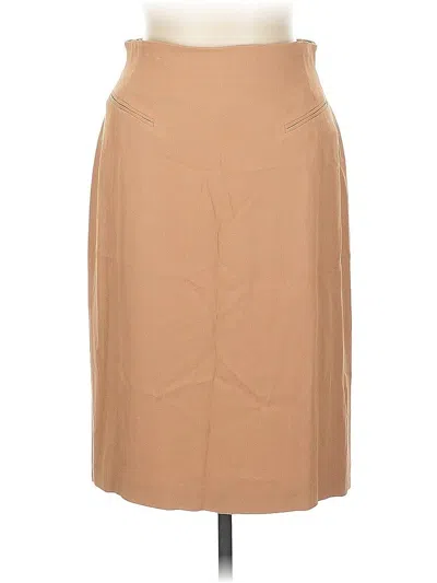 Pre-owned Emanuel Emanuel Ungaro Formal Skirt In Brown