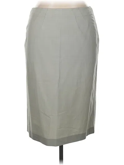 Pre-owned Emanuel Emanuel Ungaro Formal Skirt In Gray