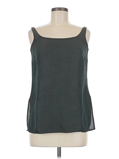 Pre-owned Emanuel Emanuel Ungaro Tank Top Gray Strapless Neckline Tops