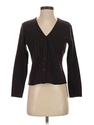 Pre-owned Emanuel Emanuel Ungaro Wool Cardigan Sweater In Brown