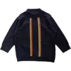 Emanuel Pris - Lupetto Blu Righe Emg7054n Sweater In Blue