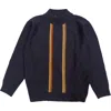 Emanuel Pris - Lupetto Blu/righe Emg7054b Sweater In Blue