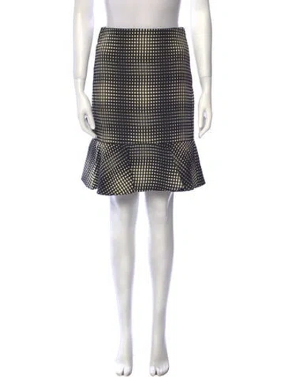 Pre-owned Emanuel Ungaro 2010's Knee-length Skirt In Black