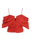 Emanuel Ungaro Amani Top In Red