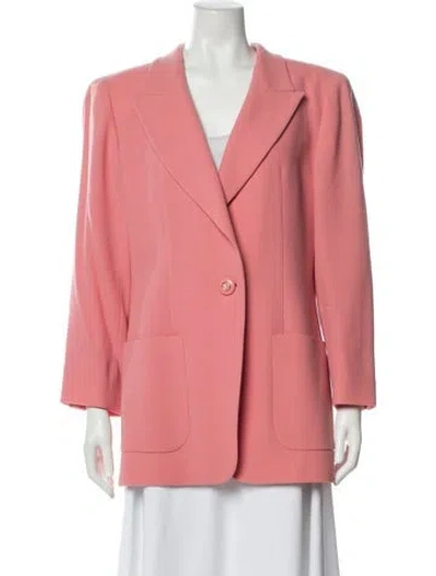 Pre-owned Emanuel Ungaro Blazer In Pink
