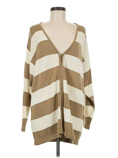 Pre-owned Emanuel Ungaro Cardigan Sweater In Brown