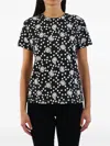 Emanuel Ungaro T-shirt With Flowers In White