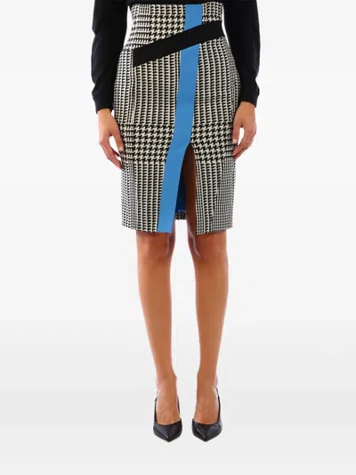 Emanuel Ungaro Pencil Skirt - Atterley In Black