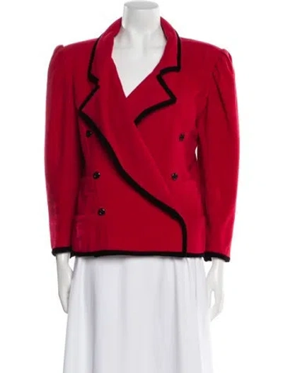 Pre-owned Emanuel Ungaro Jacket In Red