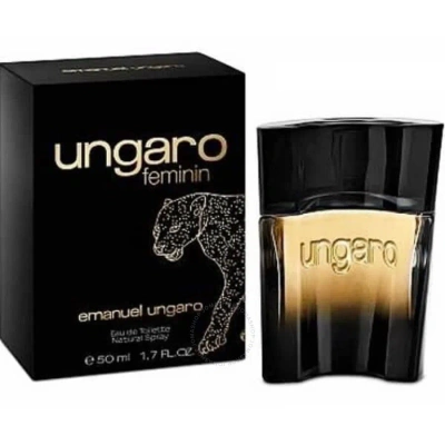 Emanuel Ungaro Ladies Feminin Edt Spray 1.7 oz Fragrances 8034097957147 In Red   / Orange