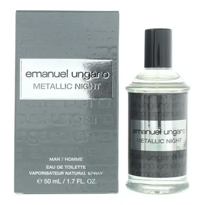 Emanuel Ungaro Men's Metallic Night Edt Spray 1.7 oz Fragrances 8052464898718