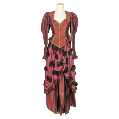 Pre-owned Emanuel Ungaro Set Haute Couture Fall 1980 In Brown