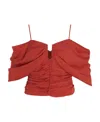 Emanuel Ungaro Amani Top In Red