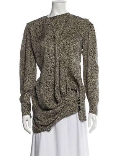 Pre-owned Emanuel Ungaro Tweed Pattern Blazer In Multi