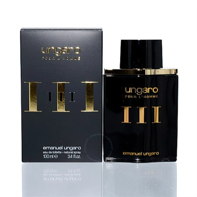 Emanuel Ungaro Ungaro Men's Iii Edt Spray 3.4 oz (100 Ml) In N/a