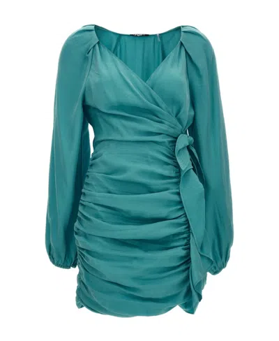 Emanuel Ungaro Dominique Dress In Light Blue