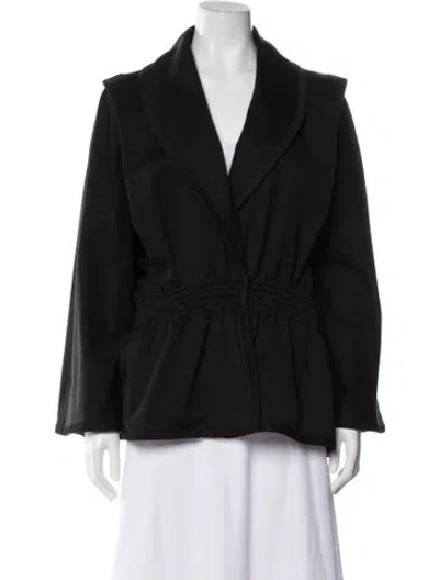 Pre-owned Emanuel Ungaro Vintage 1980's Blazer In Black