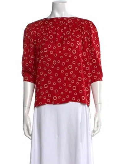 Pre-owned Emanuel Ungaro Vintage 1980's Blouse In Multi