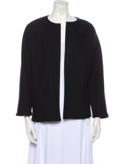 Pre-owned Emanuel Ungaro Vintage 1980's Evening Jacket In Black