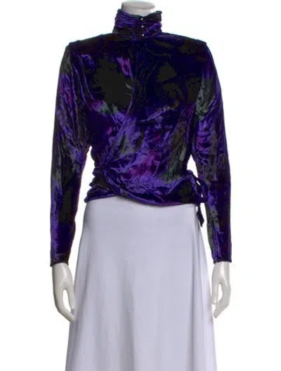 Pre-owned Emanuel Ungaro Vintage 1980's Top In Multi