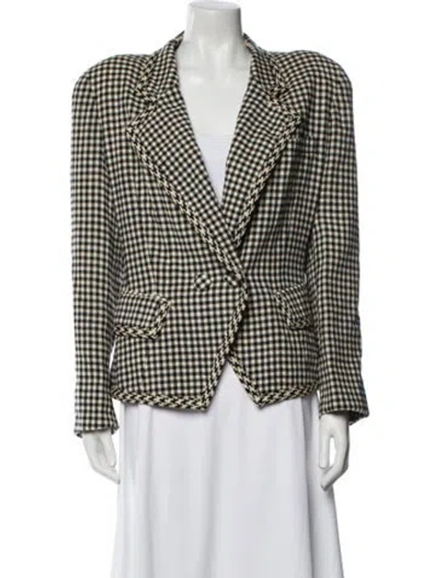 Pre-owned Emanuel Ungaro Vintage 1990's Blazer In Multi
