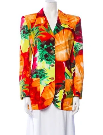Pre-owned Emanuel Ungaro Vintage 1990's Blazer In Multi