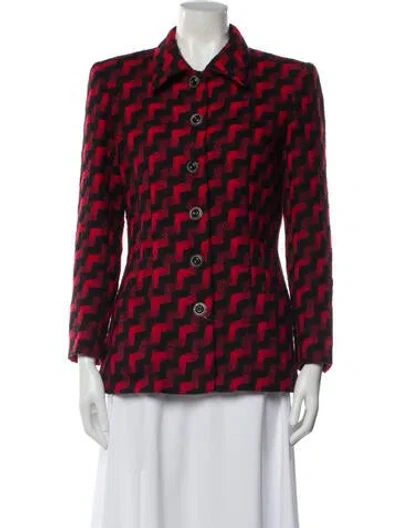 Pre-owned Emanuel Ungaro Vintage 1990's Blazer In Multi