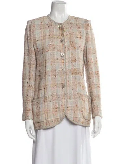 Pre-owned Emanuel Ungaro Vintage 1990's Blazer In Neutrals