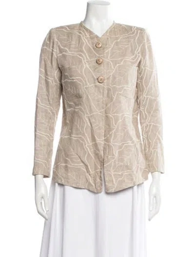 Pre-owned Emanuel Ungaro Vintage 1990's Blazer In White