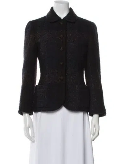 Pre-owned Emanuel Ungaro Vintage 1990's Evening Jacket In Black