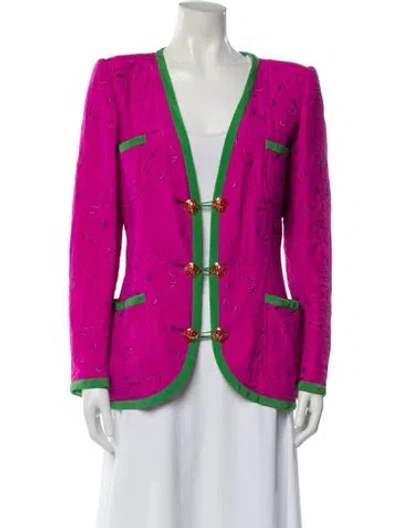 Pre-owned Emanuel Ungaro Vintage 1990's Evening Jacket In Multi