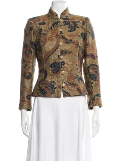 Pre-owned Emanuel Ungaro Vintage 1990's Jacket In Multi