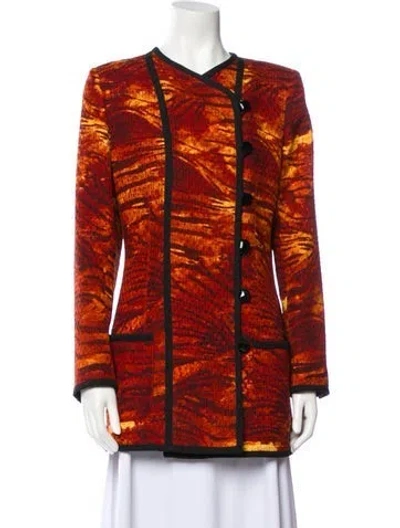 Pre-owned Emanuel Ungaro Vintage 1990's Jacket In Orange