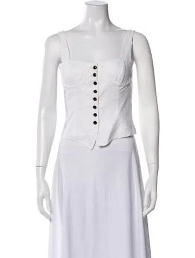 Pre-owned Emanuel Ungaro Vintage 1990's Top In White