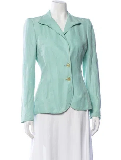 Pre-owned Emanuel Ungaro Vintage 2000's Blazer In Blue