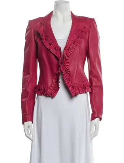 Pre-owned Emanuel Ungaro Vintage 2000's Blazer In Pink