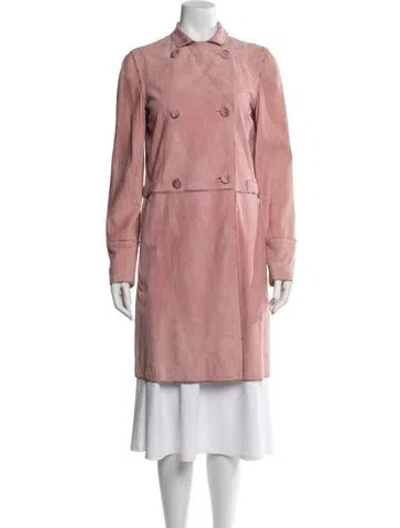 Pre-owned Emanuel Ungaro Vintage 2000's Coat In Pink