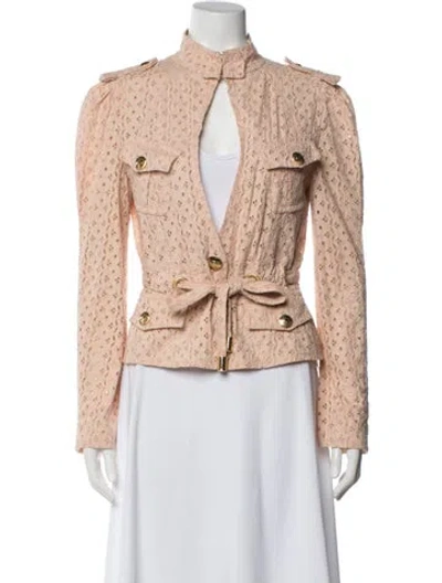 Pre-owned Emanuel Ungaro Vintage 2000's Jacket In Pink
