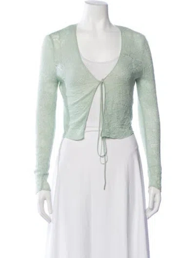 Pre-owned Emanuel Ungaro Vintage 2000's Sweater In Green