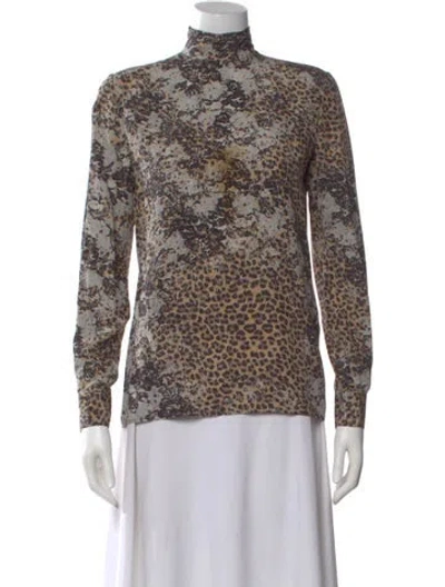 Pre-owned Emanuel Ungaro Vintage 2000's Top In Brown