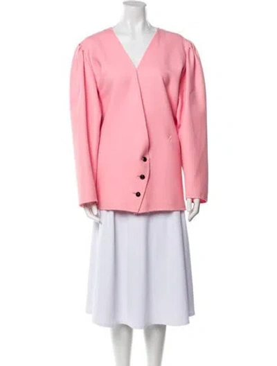 Pre-owned Emanuel Ungaro Vintage Jacket In Pink