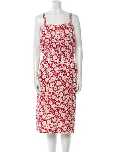 Pre-owned Emanuel Ungaro Vintage Knee-length Dress In Multi