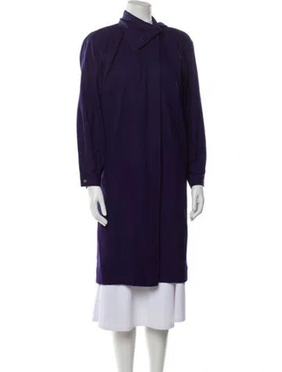 Pre-owned Emanuel Ungaro Vintage Knee-length Dress In Purple